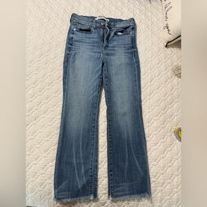 AYR Light Blue Flare Jeans The Bomb Pop excellent condition great stretch 28S